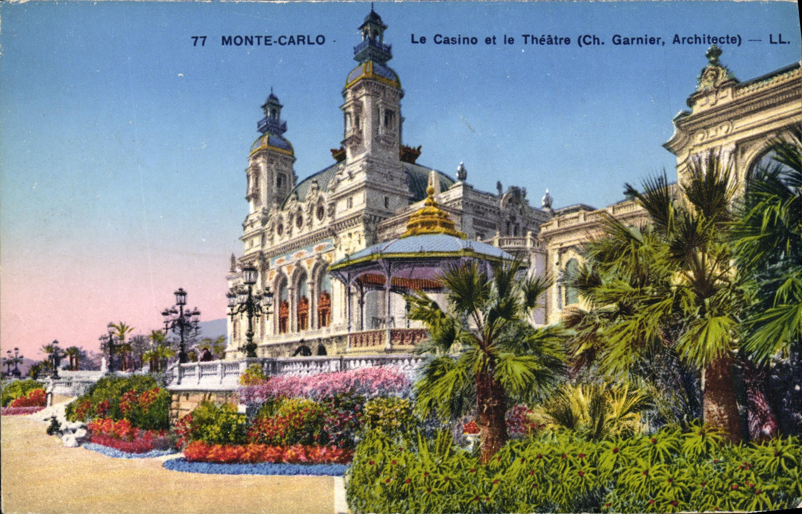CPA Monte Carlo Le Casino et Theatre 