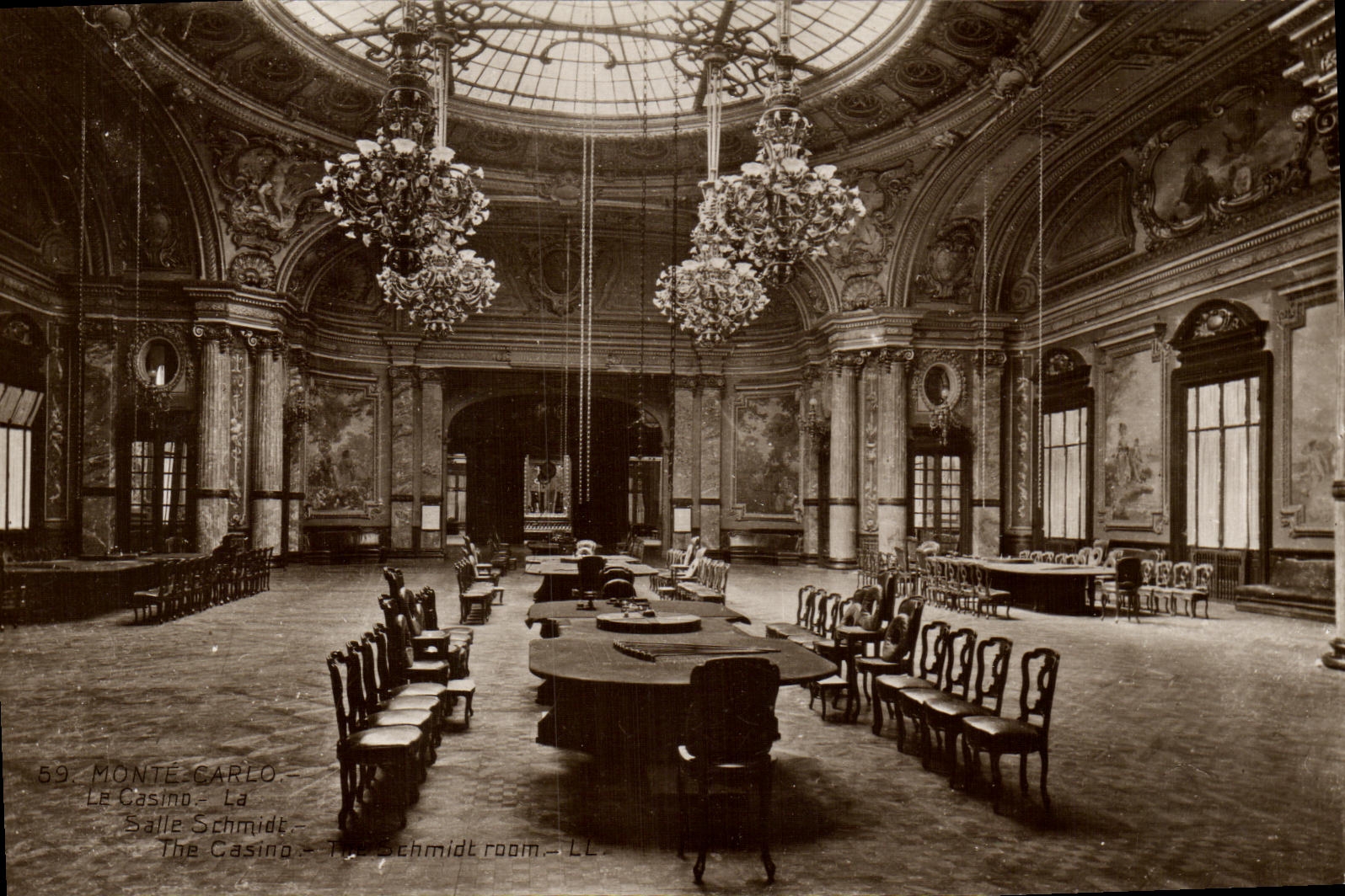 CPA Monaco Monte Carlo Le casino La salle Schmidt 