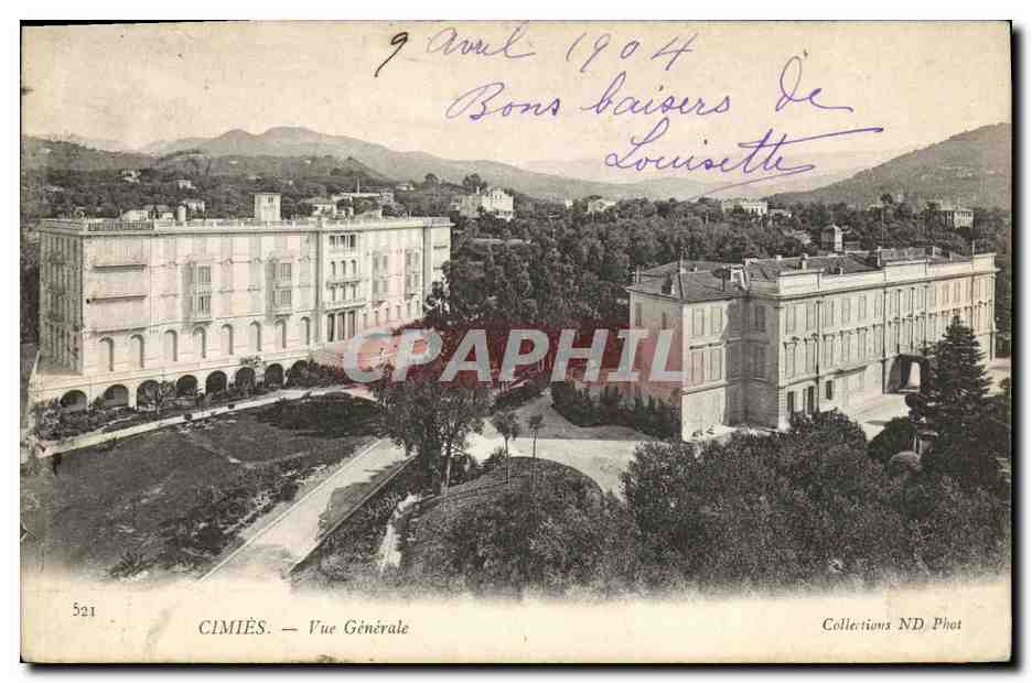 CPA Cimies Vue Generale