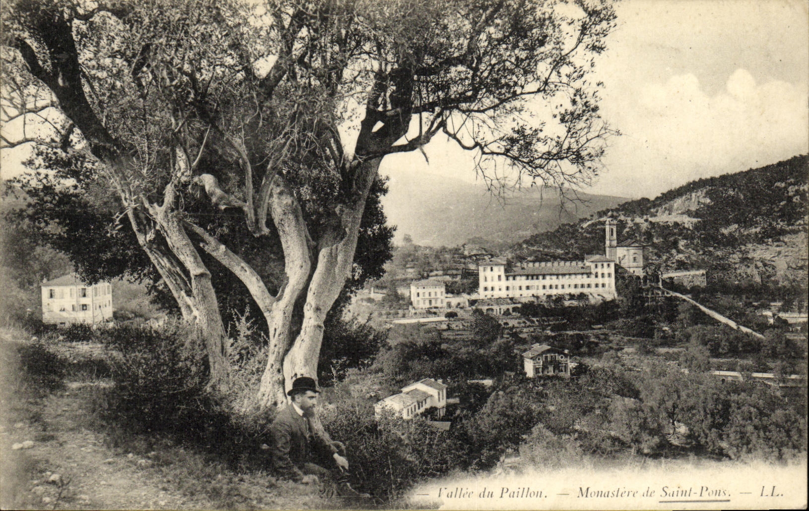 CPA Vallee du Pailln Monastere de Saint Pons 