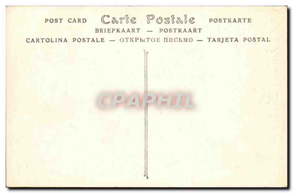CPA Monaco Jardins du Casino Palmiers — Rückseite