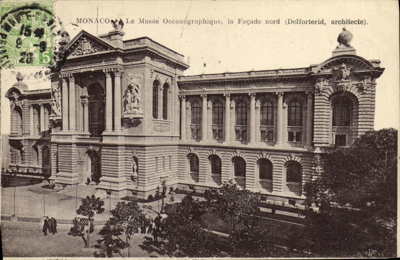 CPA Monaco Musee oceanographique La facade nord