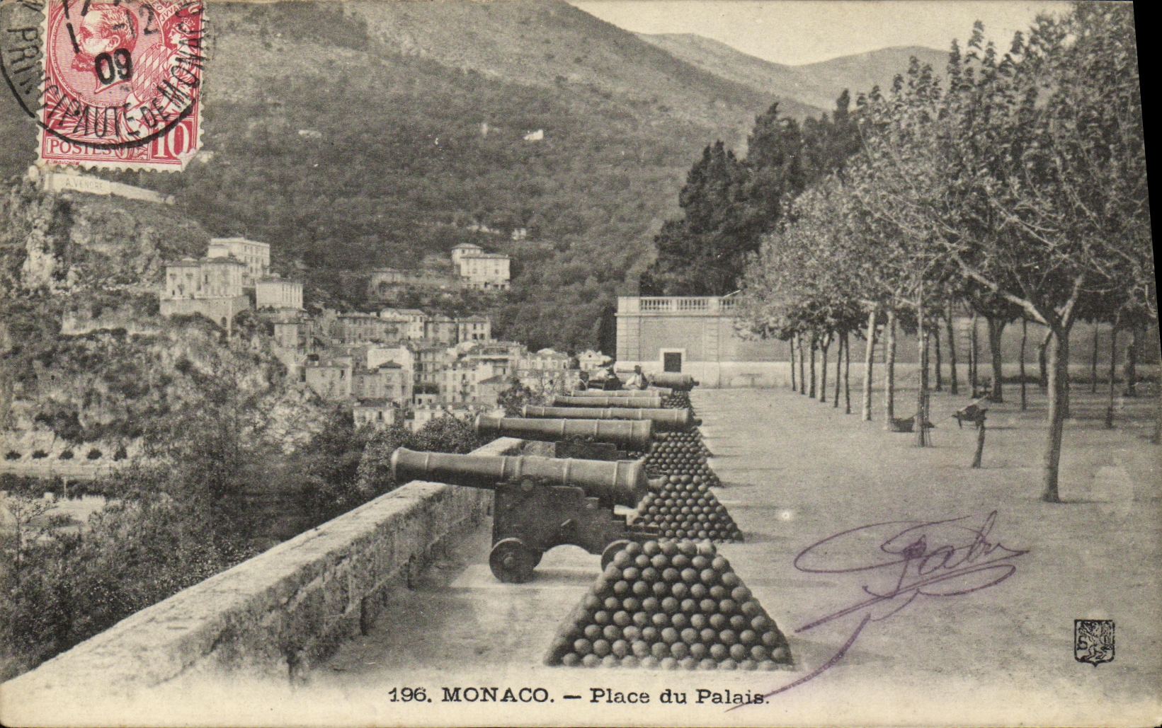 Monaco — Place du Palais — 196. Éditeur non identifié