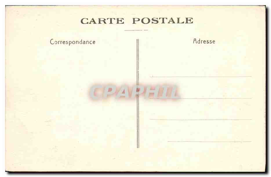 CPA Chateau de Marchais Entree Principale propriete de SAS Louis II Prince de Monaco  — Rückseite