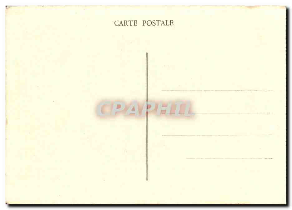 CPA Lourdes et la Grotte en 1858 a l epoque des apparitions — Verso