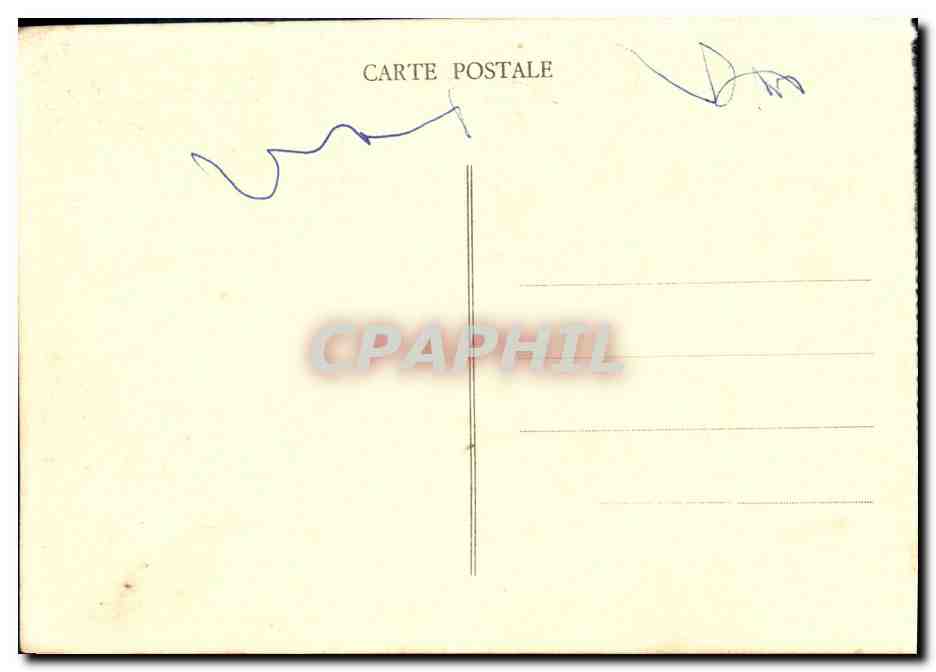 CPA Bernadette Chez sa Nourrice a Bartres Lourdes  — Verso