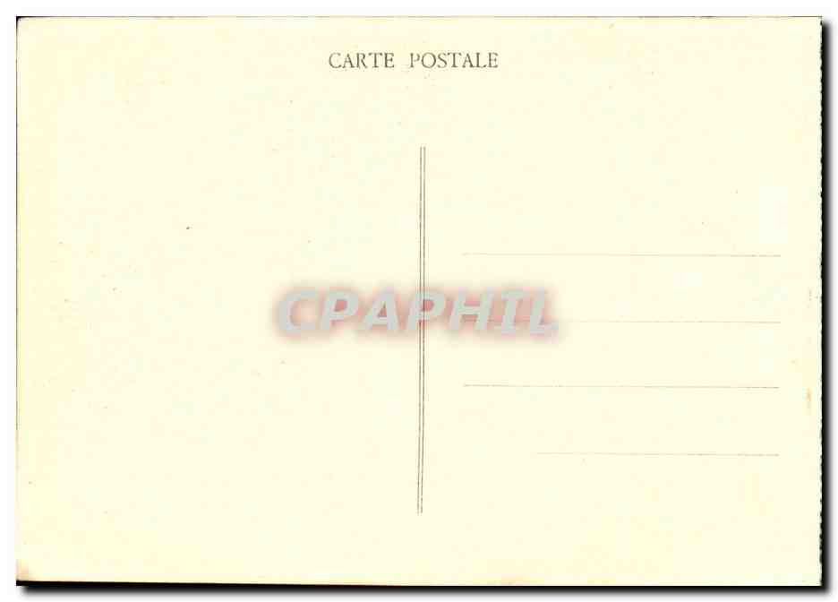 CPA Bernadette Premier Miracle de Bernadette La Separation des Eaux Lourdes — Verso