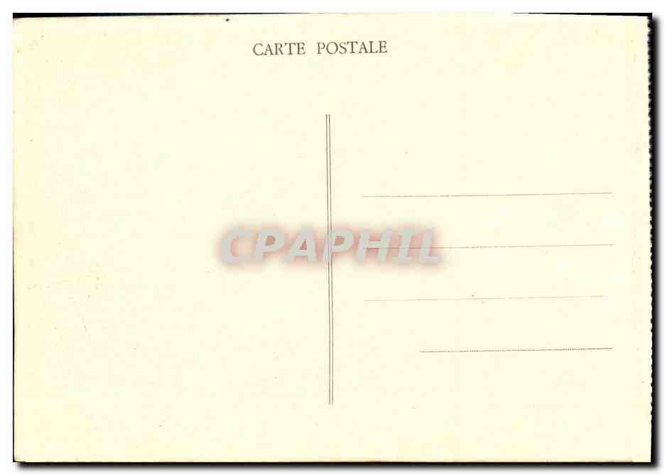 CPA 1er Apparition 11 Fevrier 1858 Lourdes — Verso