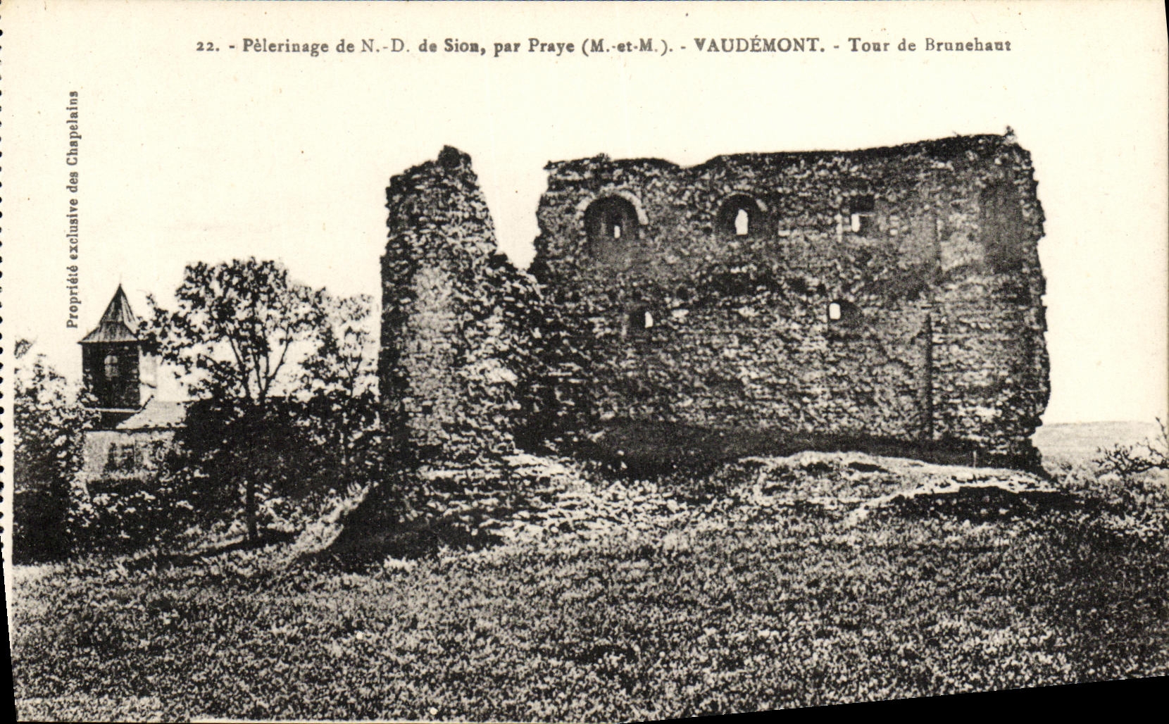 Tour de Brune Haut — Vaudémont — Pèlerinage de N.-D. de Sion, par Praye (M.-et-M.)