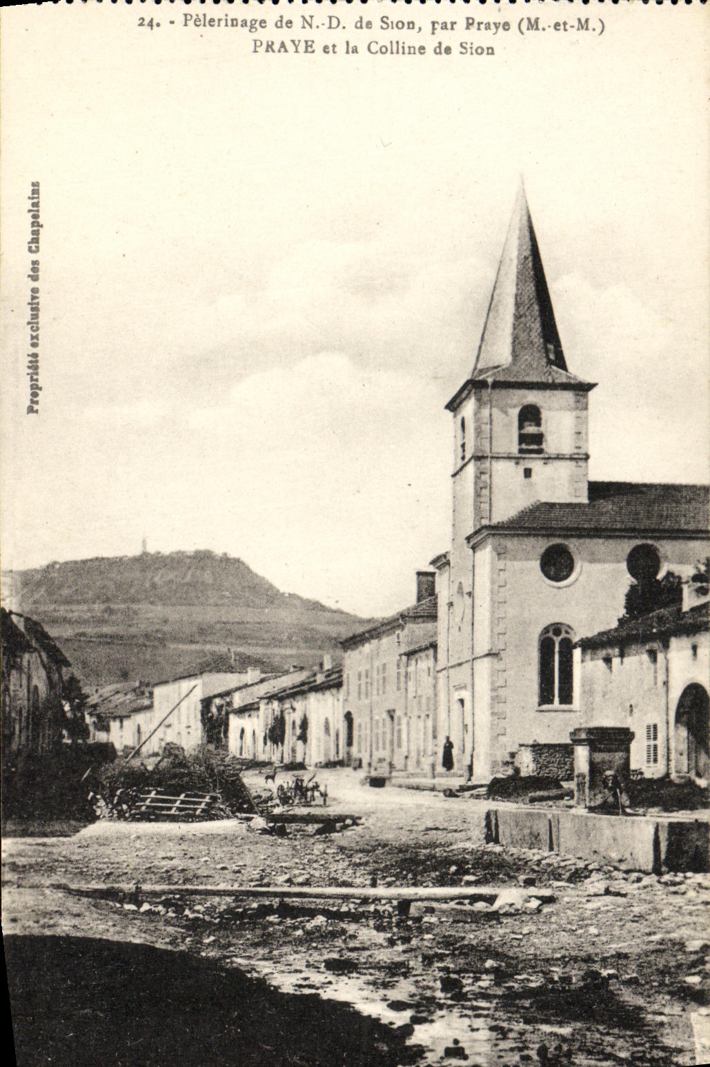 Praye et la Colline de Sion — Pèlerinage de N.D. de Sion, par Praye (M.-et-M.) — Chapalains