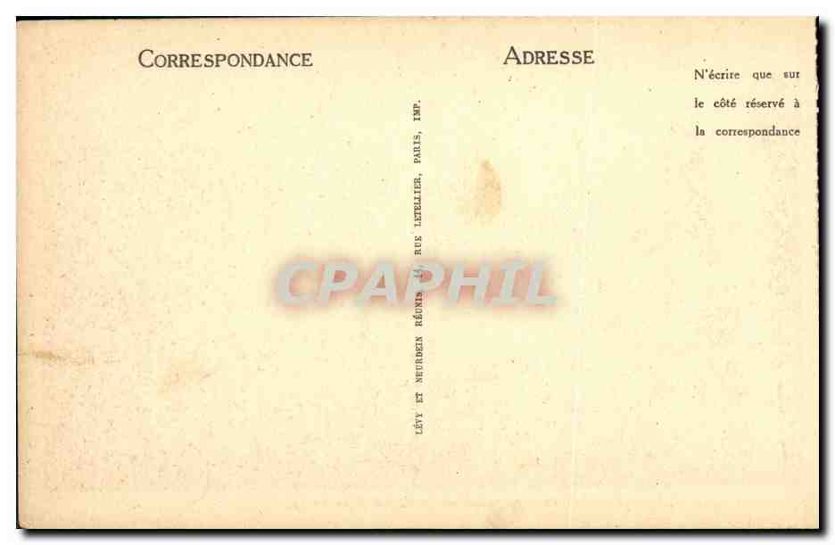 CPA Thones Vue Generale et le Parmelan — Rückseite