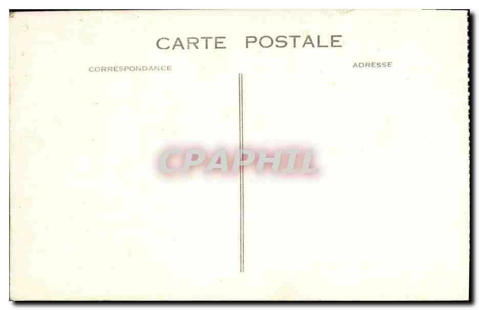 CPA Saint Severin Paris Le Benitier — Rückseite