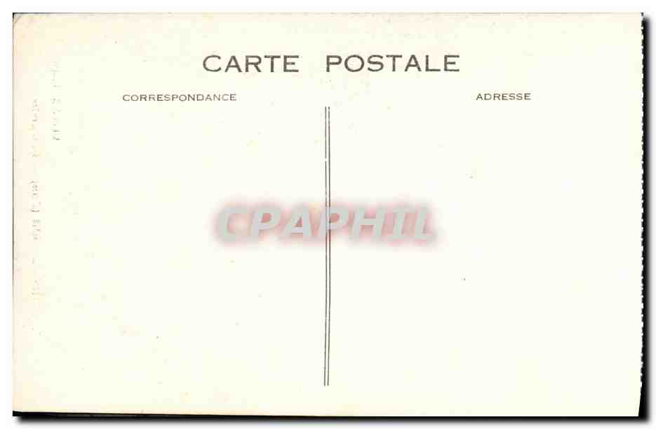 CPA Paris Saint Severin Le Charnier — Verso
