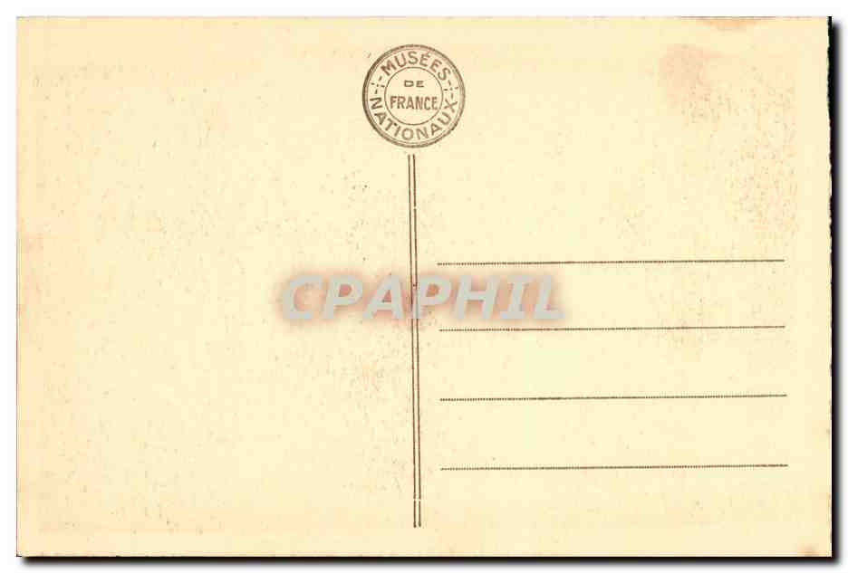 Palais du Petit Trianon — Musées de France Nationaux — n°75 — Verso