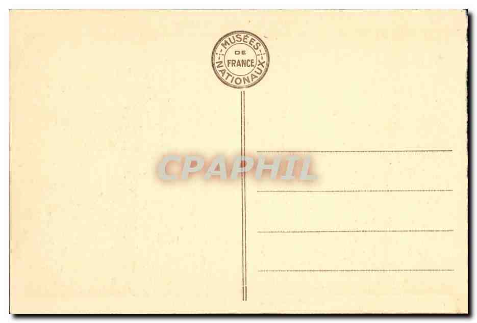 CPA Palais du Grand Trianon Chambre de Napoleon ler Versailles — Verso