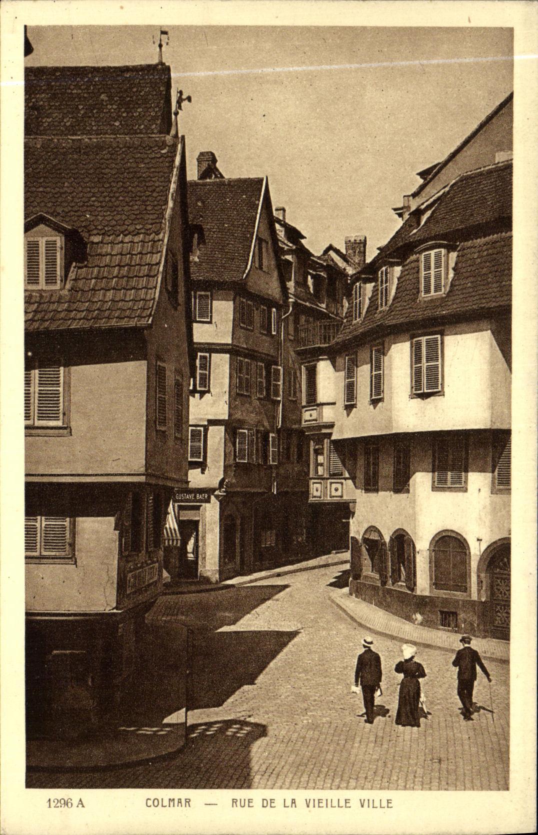 CPA Colmar Rue de la Vieille Ville