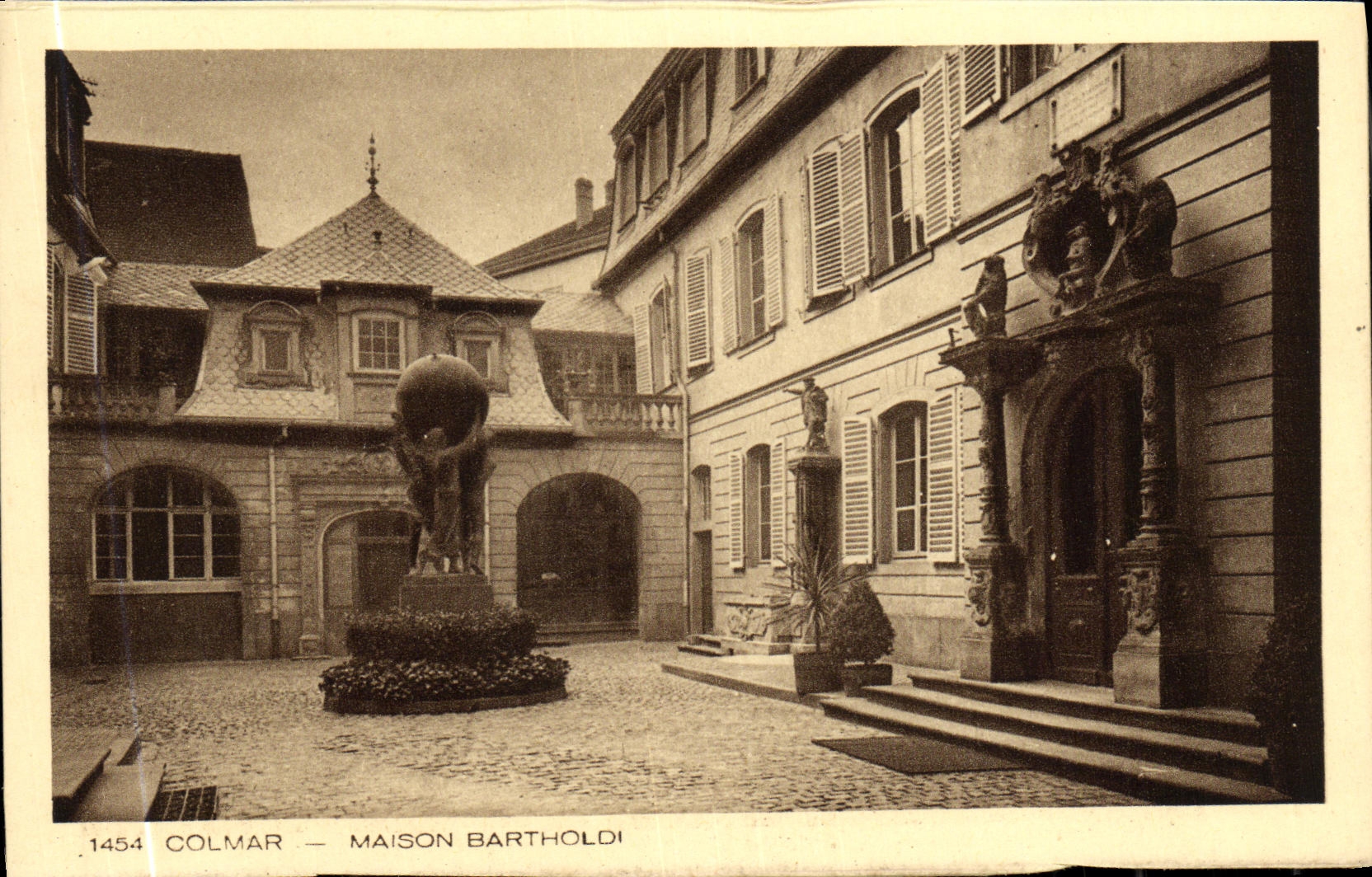CPA Colmar Maison Bartholdi