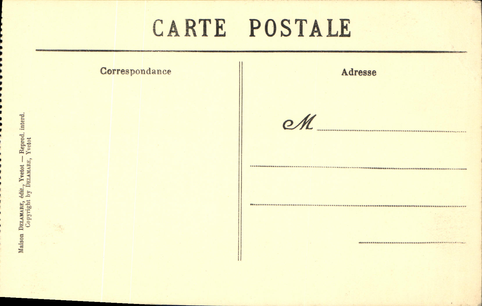CPA Abbaye de St Wandrille Dans Le Parc La Fontanelle — Rückseite