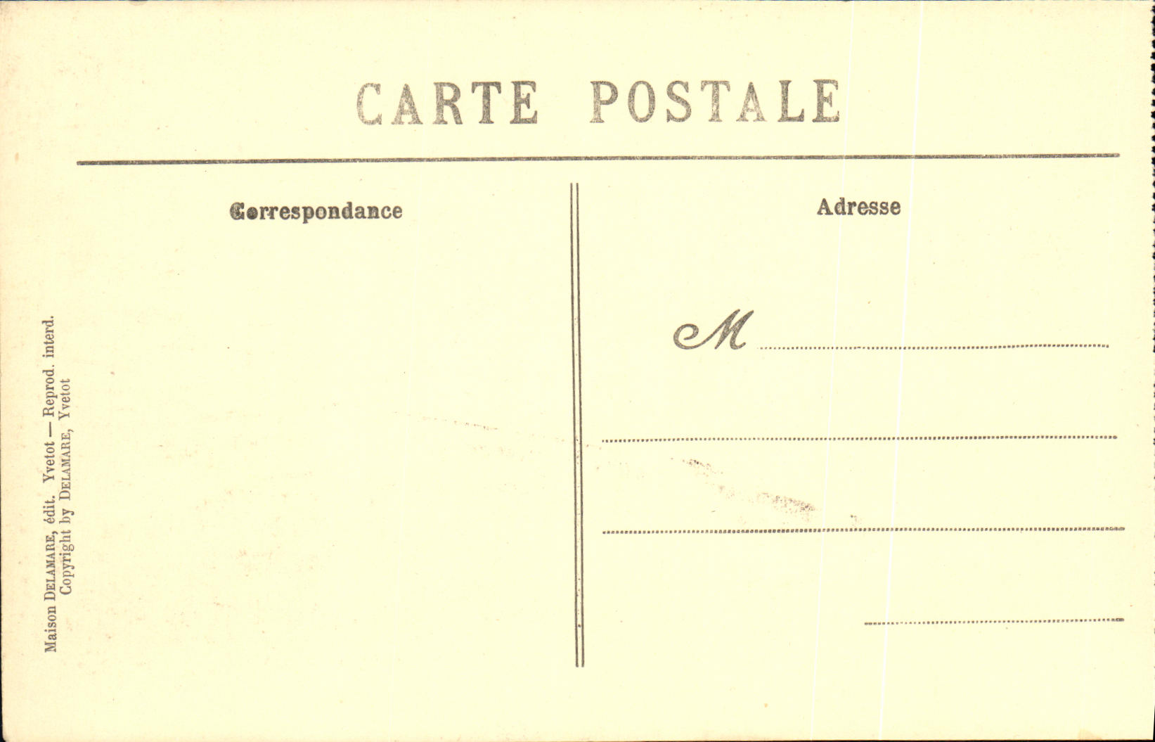 CPA Abbaye de St Wandrille Les Cuisines — Rückseite