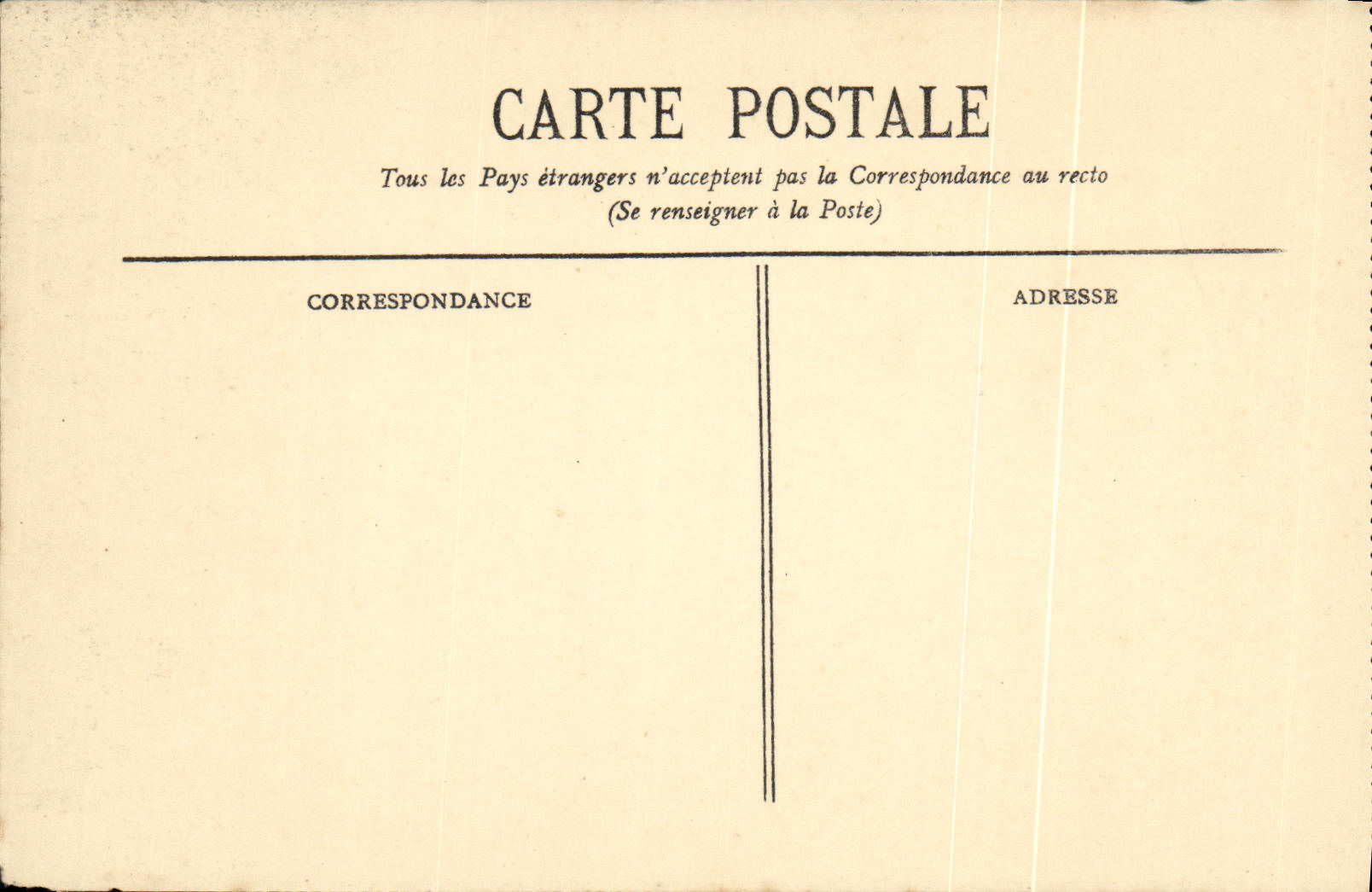 CPA Lourdes 1ere Station Jesus est condamne a mort et Scala Sancta — Verso