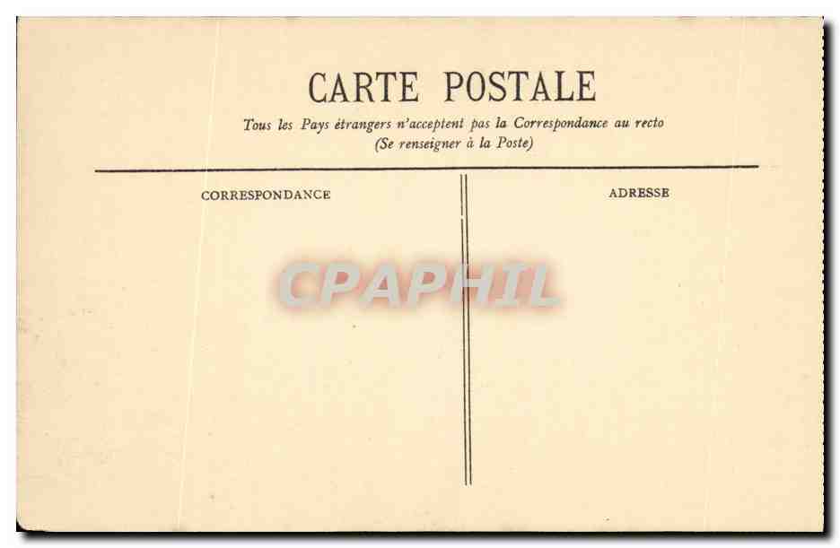 CPA Lourdes Station Jesus est attache a la Croix — Verso