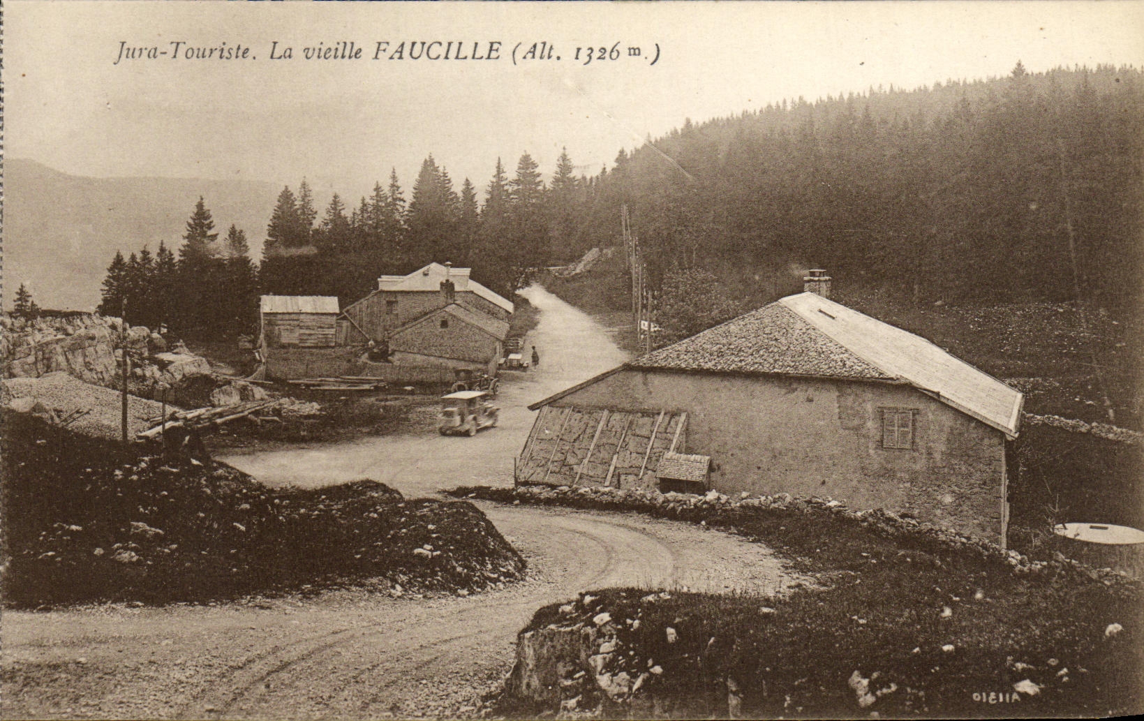 Die alte FAUCILLE (Höhe 1326 m.) — Jura-Touriste — OIEILIA