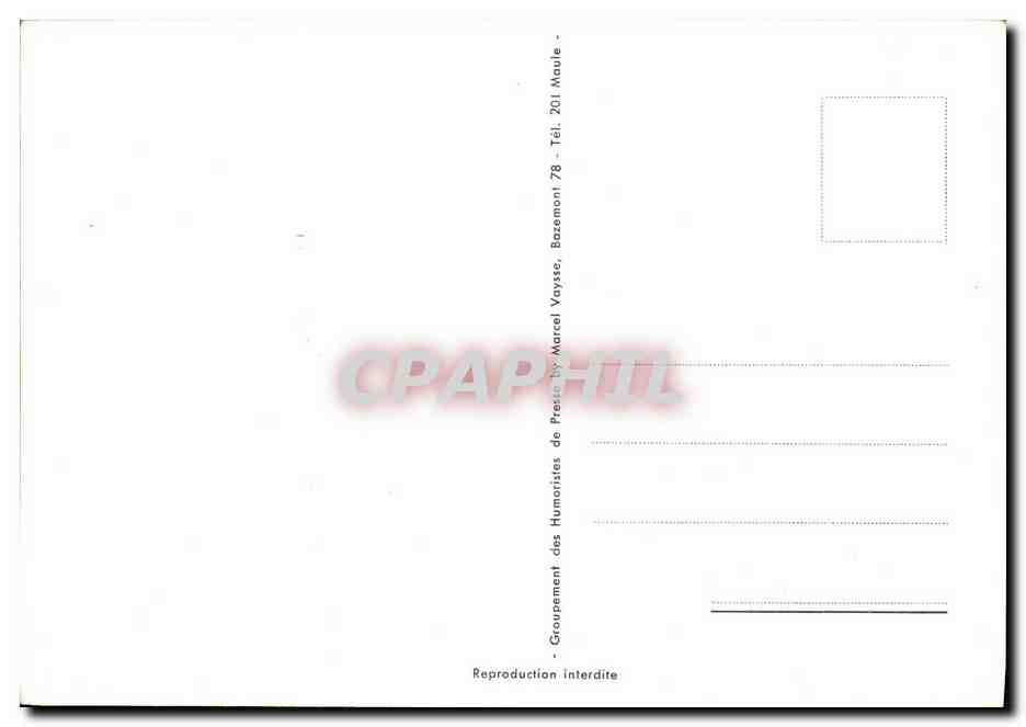 CPM Vertes Campagnes — Rückseite