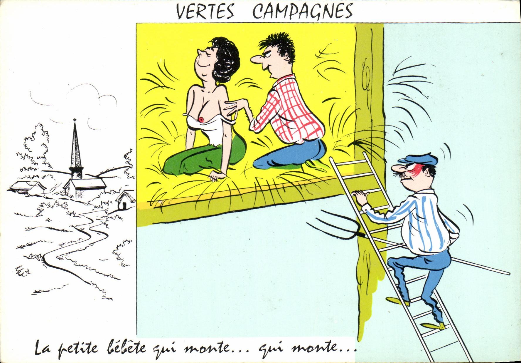 Vertes Campagnes — La petite bébête qui monte... qui monte... — Groupe des Humoristes de Presse