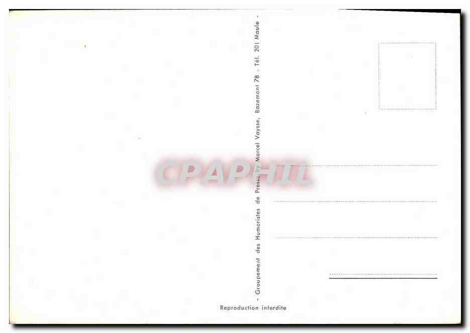 CPM L orgueil Les Peches capitaux Club naturiste — Back