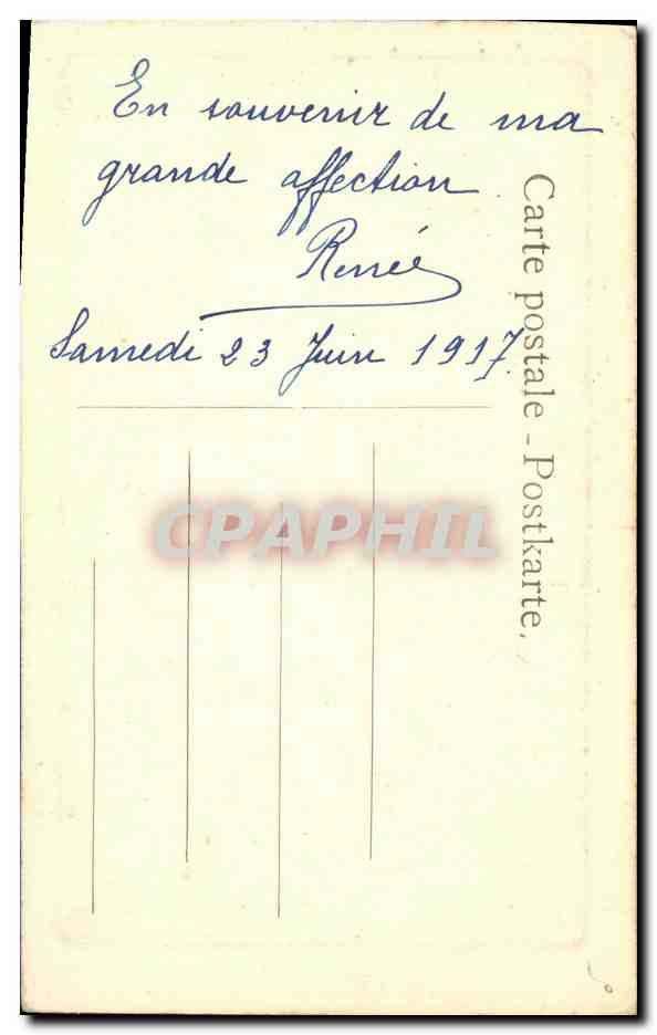 CPM Zatzka L amour vainqueur Anges — Verso