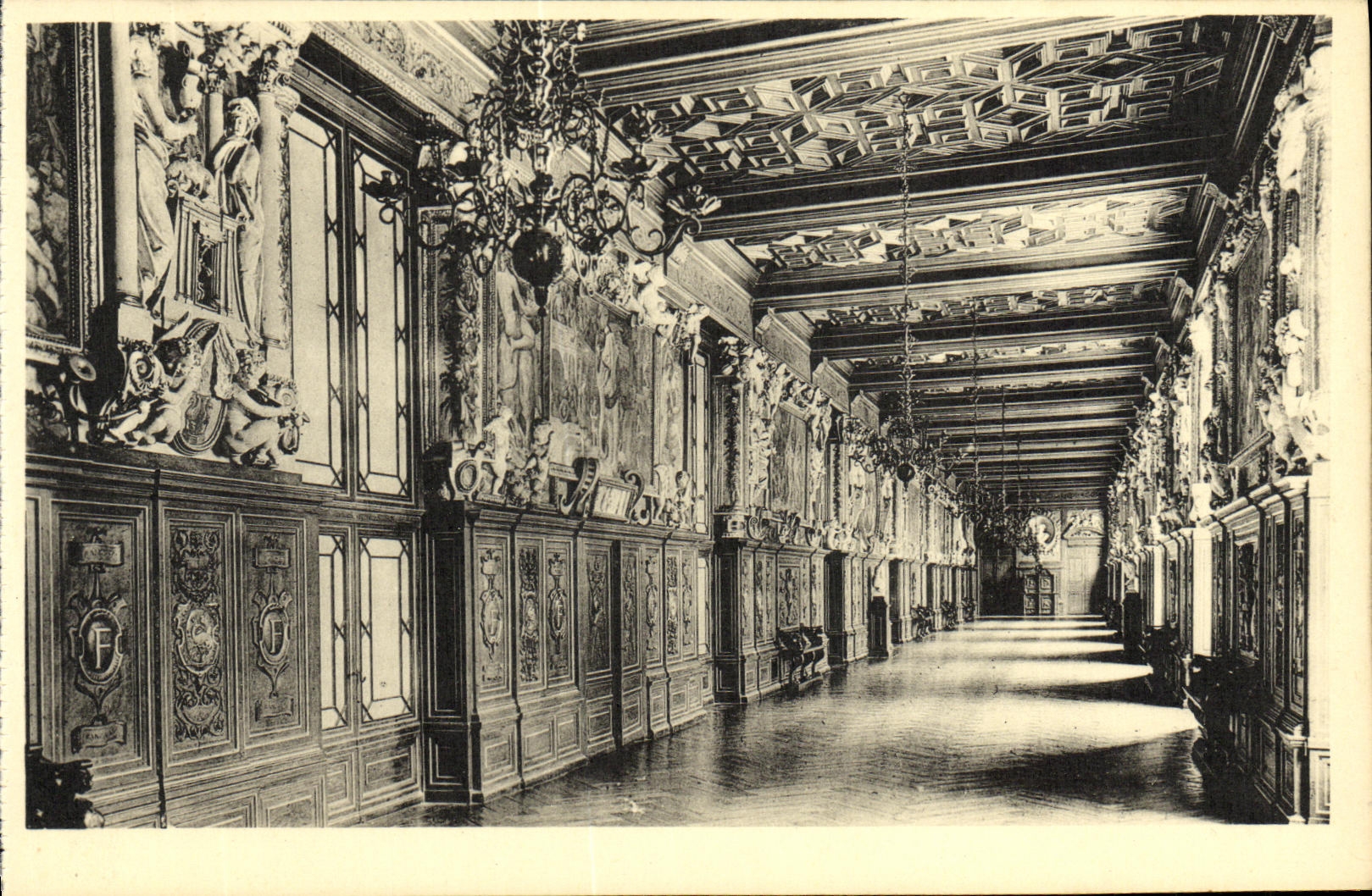 Castello di Fontainebleau — Galleria di François I — Edizione dei Musei Nazionali