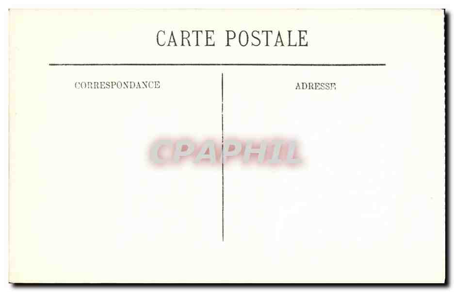 CPA Dieppe Les Tourelles et le Chateau — Rückseite