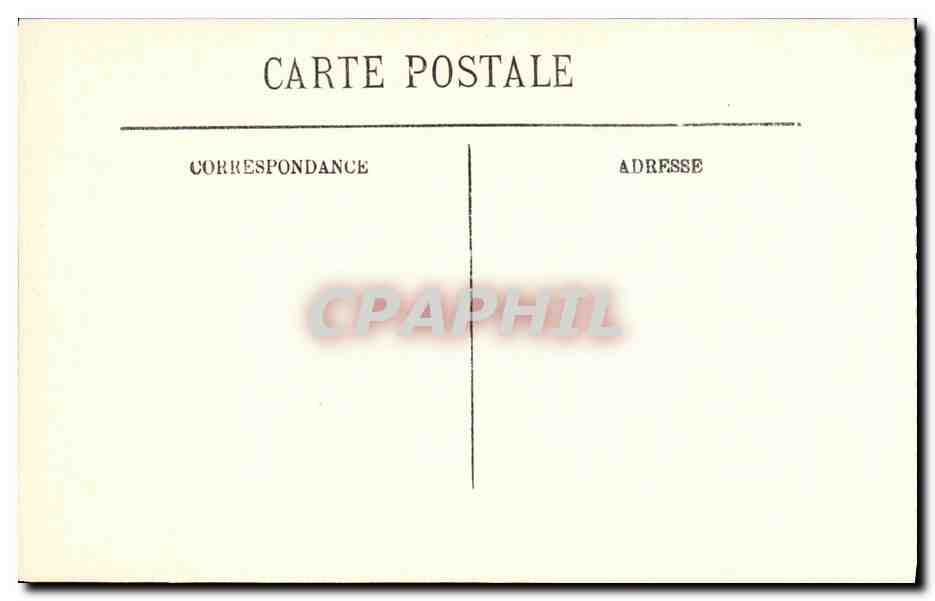 CPA Dieppe Depart du Newhaven Bateau — Verso