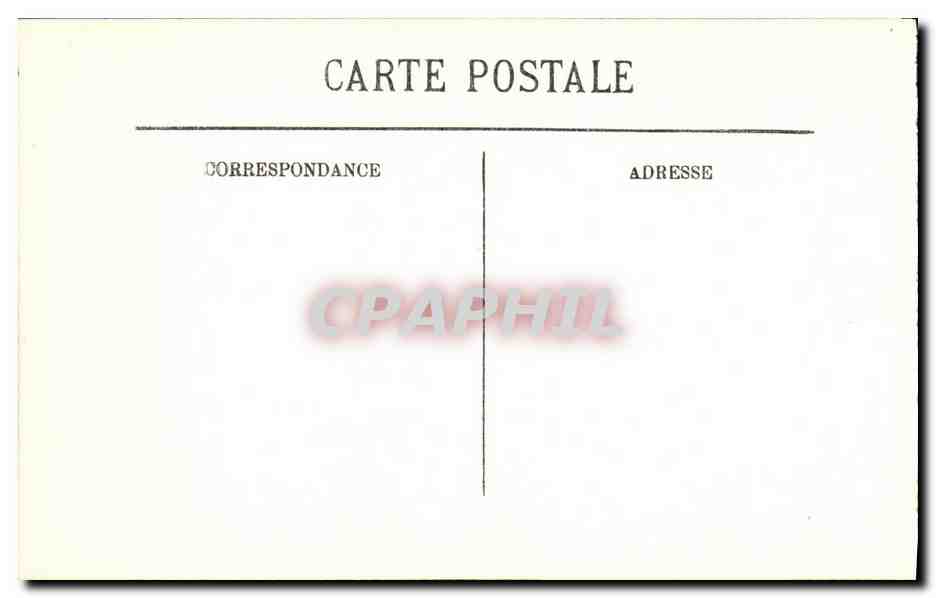 CPA Dieppe Le Train de Paris et la Malle Bateau — Verso