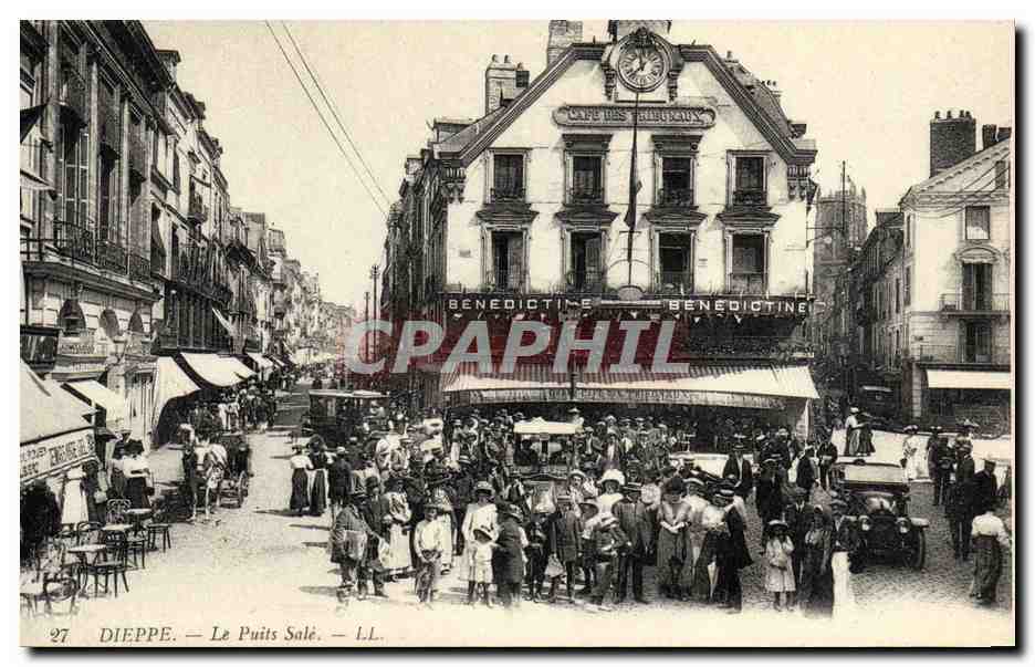 CPA Dieppe Le Puits Sale