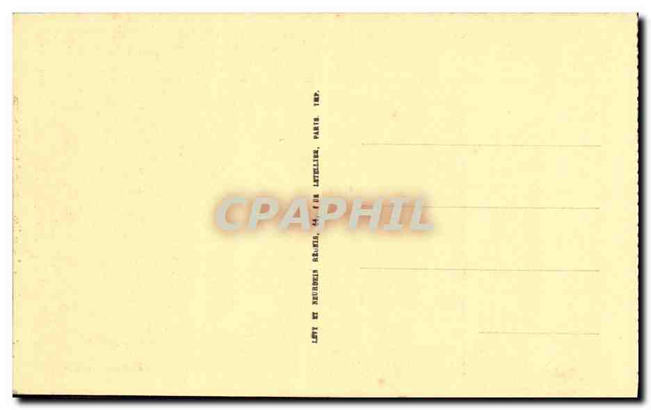 CPA Bourges Hotel Lallemant Cheminee Louis Xll — Verso