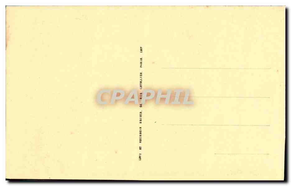 CPA Bourges Hotel Lallemant Tourelle en encorbellement XVl e siecle — Rückseite