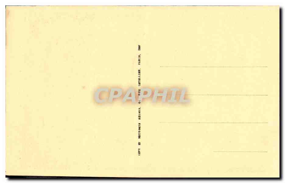 CPA Bourges Hotel Lallemant Porte XVl e siecle — Verso