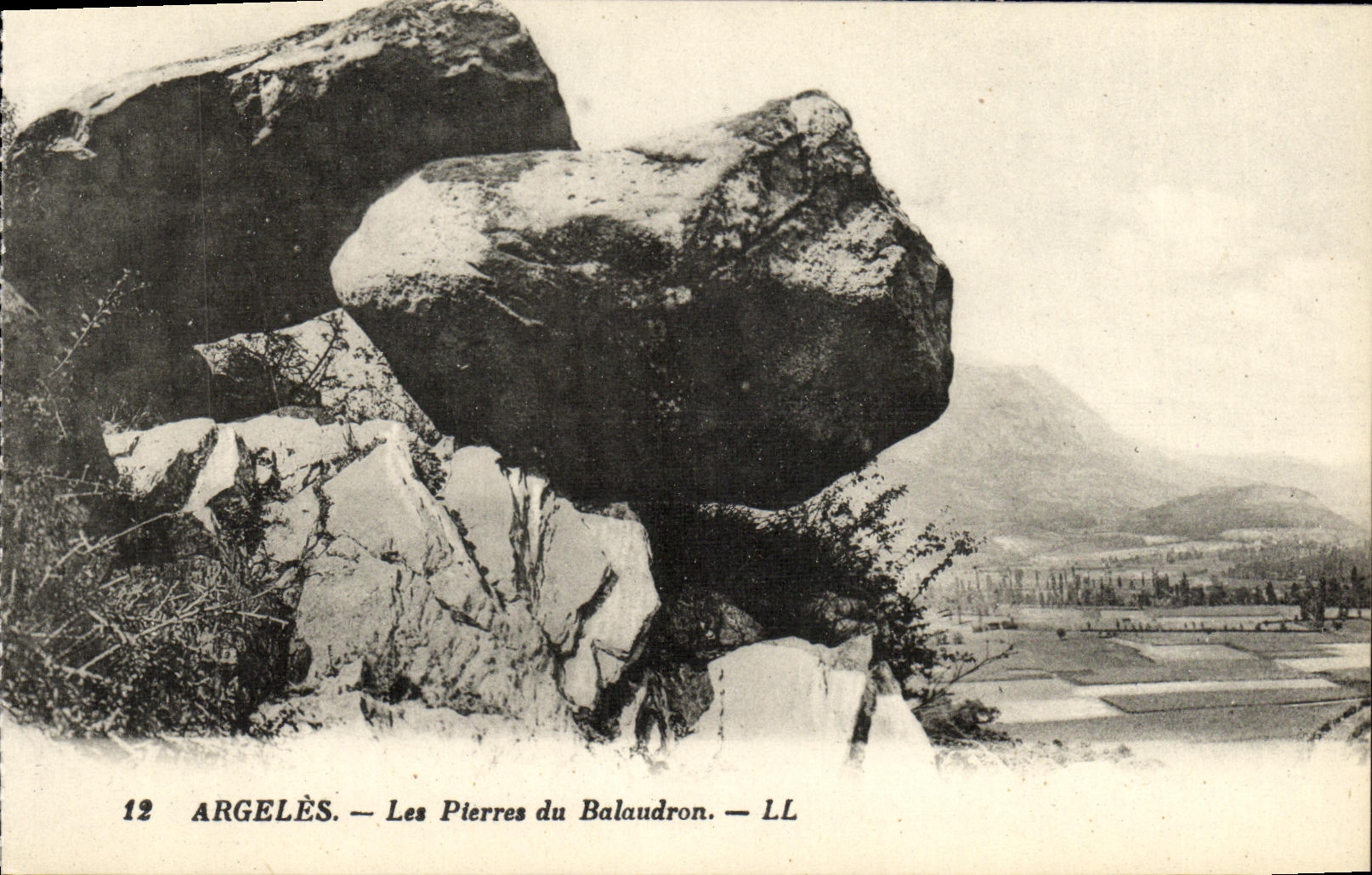 Argelès — Les Pierres du Balaudron — LL