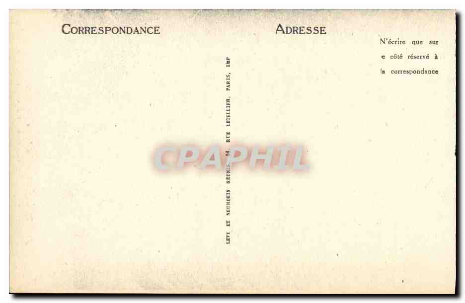 CPA Les Pyrenees La Vallee du Basian Route de Luz a Bareges — Verso