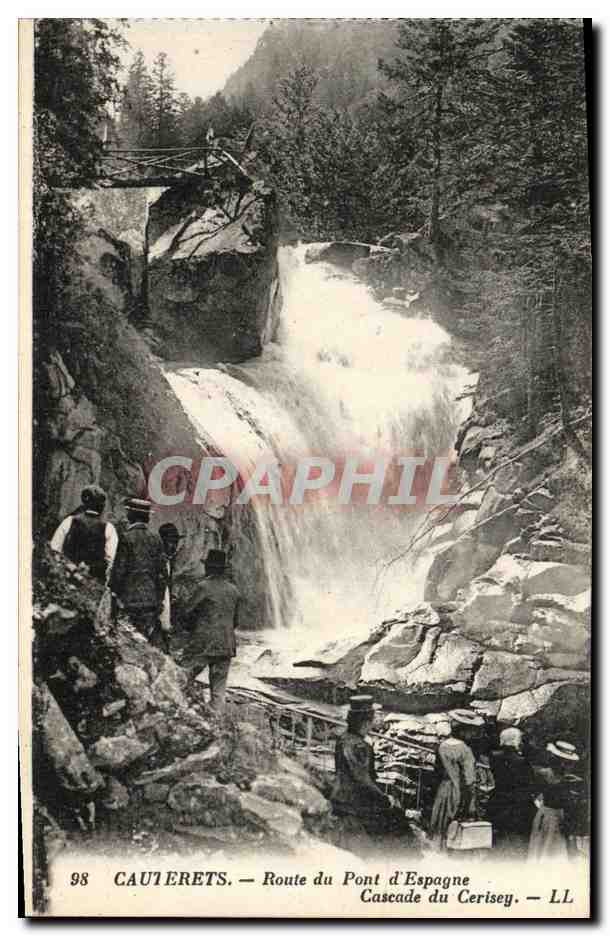 Cauverets — Route du Pont d'Espagne — Cascade du Cerisey — LL