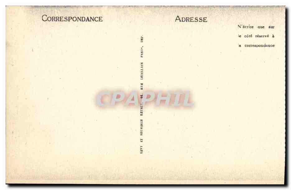 Cauverets — Route du Pont d'Espagne — Cascade du Cerisey — LL — Verso