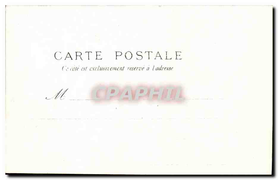 CPA Paris Exposition Universelle de 1900 L Italie — Verso
