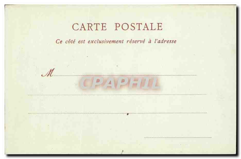 CPA Exposition Universelle de 1900 Vue sur la Rue des Nations prise de la Rive Droite de la Seine — Verso