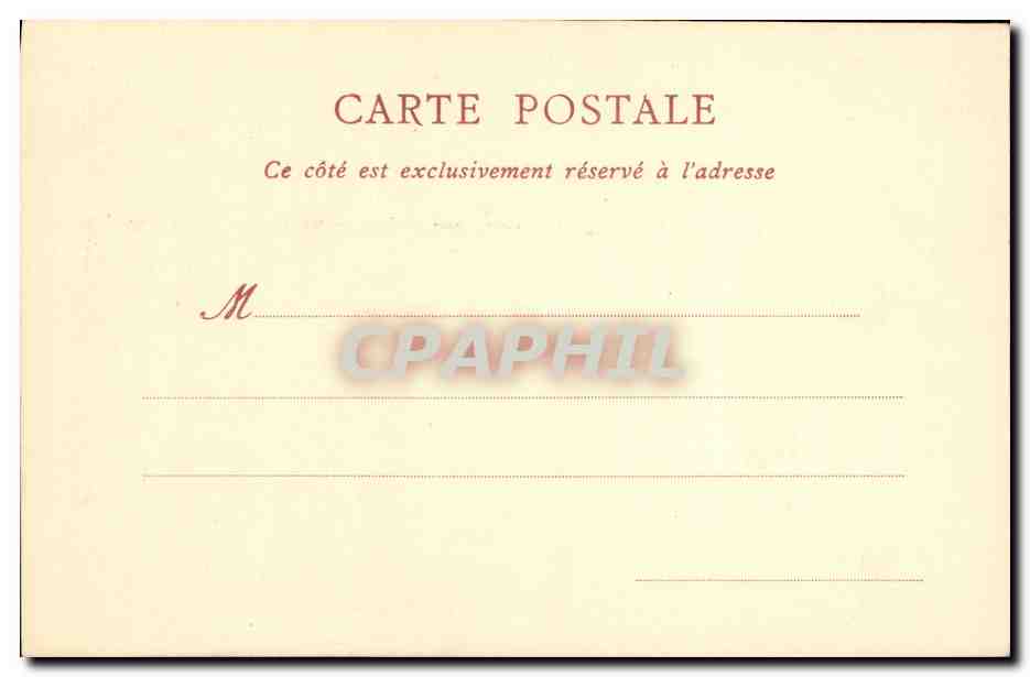 Weltausstellung 1900 — Perspektive des Palais des Nations, Aufnahme vom Pont des Invalides — ND Pbot — Rückseite