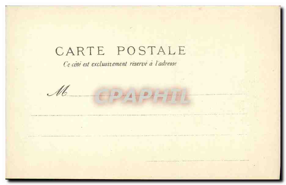 CPA Exposition Universelle 1900 Paris Les Pavillons Etrangers Tour Eiffel Peniche  — Verso