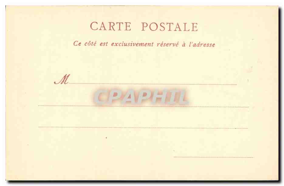 CPA Exposition Universelle 1900 Paris Palais des Nations les Etats Unis — Verso