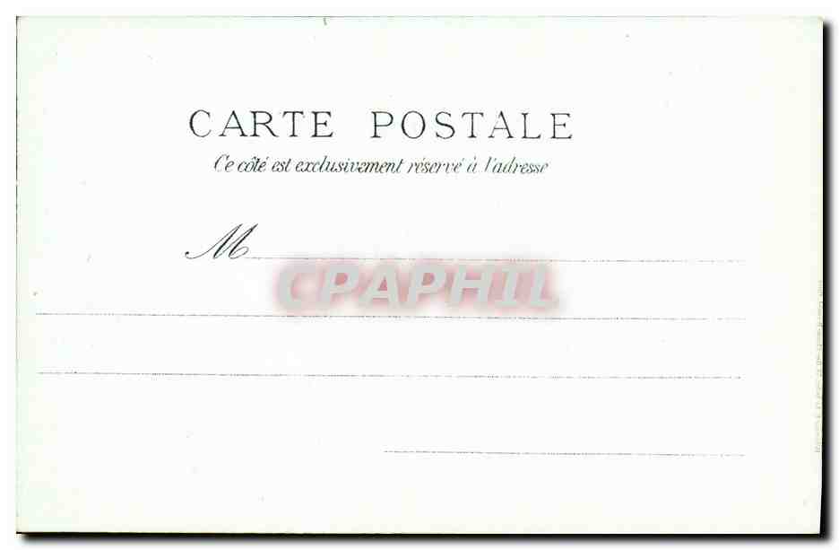 CPA Exposition Universelle Paris 1900 L Autriche — Verso