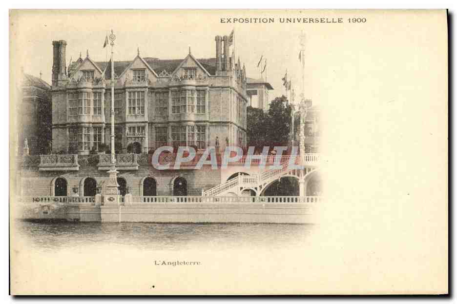CPA Exposition Universelle 1900 Paris L Angleterre