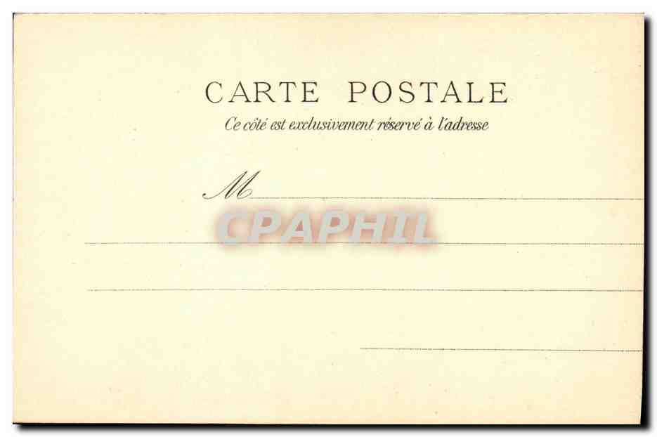 CPA Exposition Universelle 1900 Paris L Angleterre — Verso